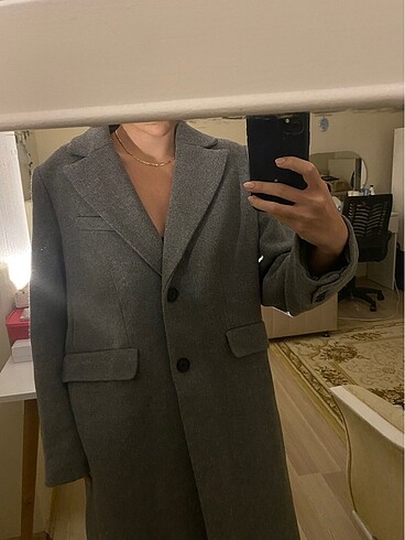 oversize kalın kaban
