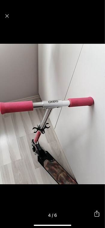 Beden kırmızı Renk Oxelo çocuk scoter