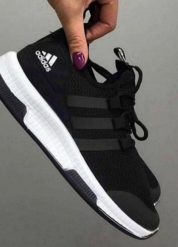 Adidas Siyah Spor Ayakkabı Rahat Sneaker 