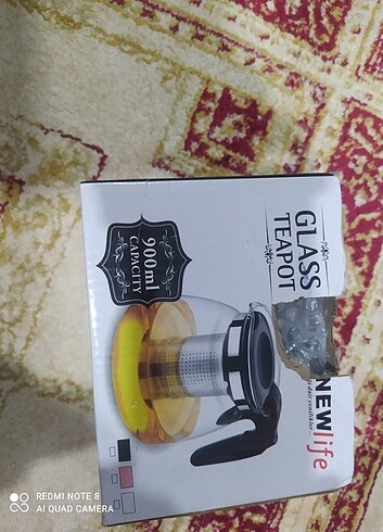 Harika cam demlik hiç kullanılmadı