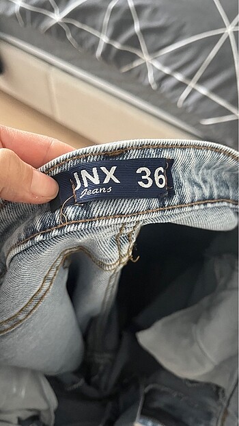 36 Beden İspanyol paça likralı jean