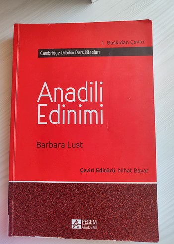 Anadili Edinimi - Barbara Lust