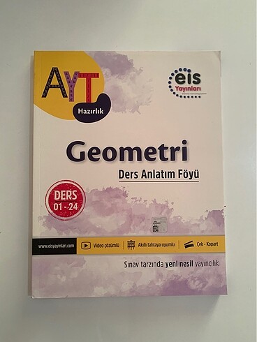 EİS YAYINLARI AYT GEOMETRİ DERS ANLATIM