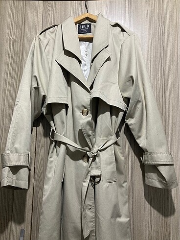 40 Beden camel Renk suud collection taş rengi trençkot