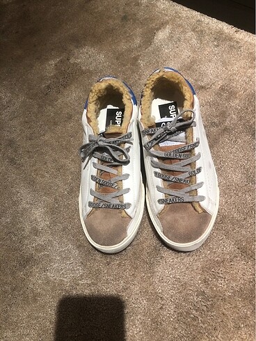 Golden Goose Deluxe Golden goose orjinal 36 içi kürklü