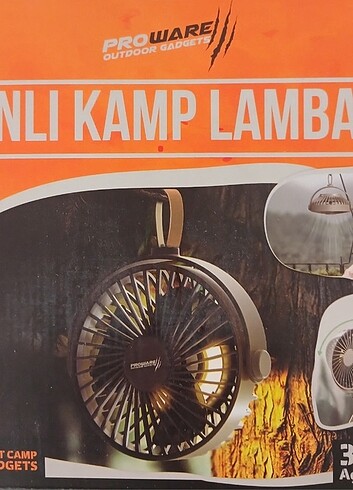 Fanlı Kamp Lambası