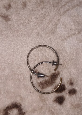 Desenli Tokalı Midi Küpeler - Görsel 2