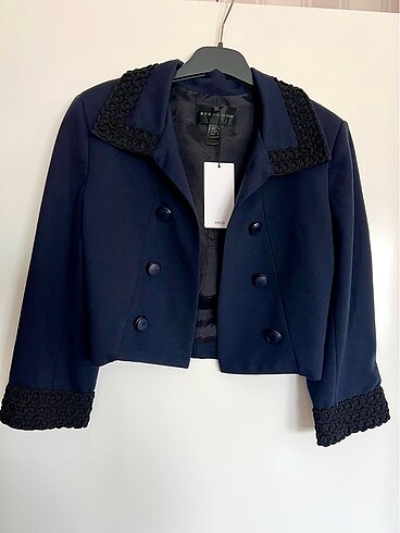 Mango Mango Crop Blazer