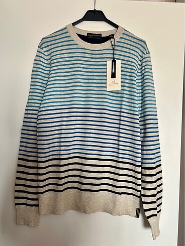 Scotch & Soda Organik Koton ince kazak