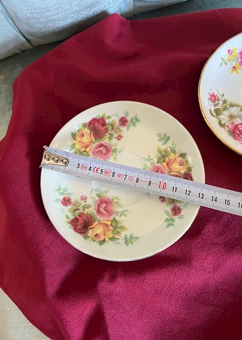 Beden Fransız Alman İngiliz 5 Adet Fincanaltı