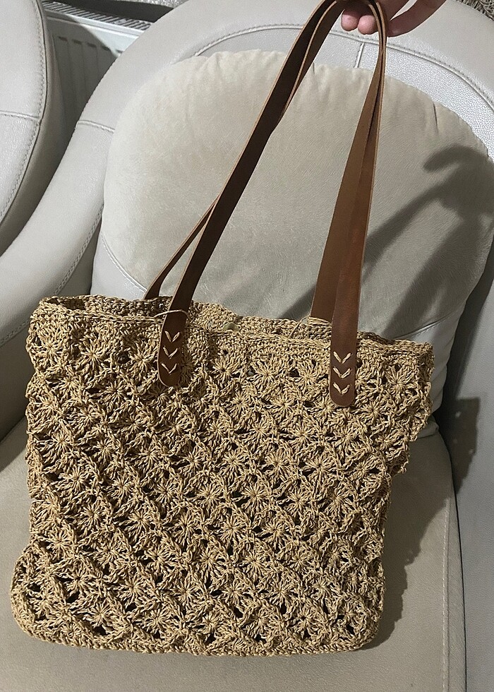 hasır çanta - Görsel 2