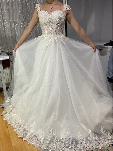 Prenses model gelinlik - Görsel 5