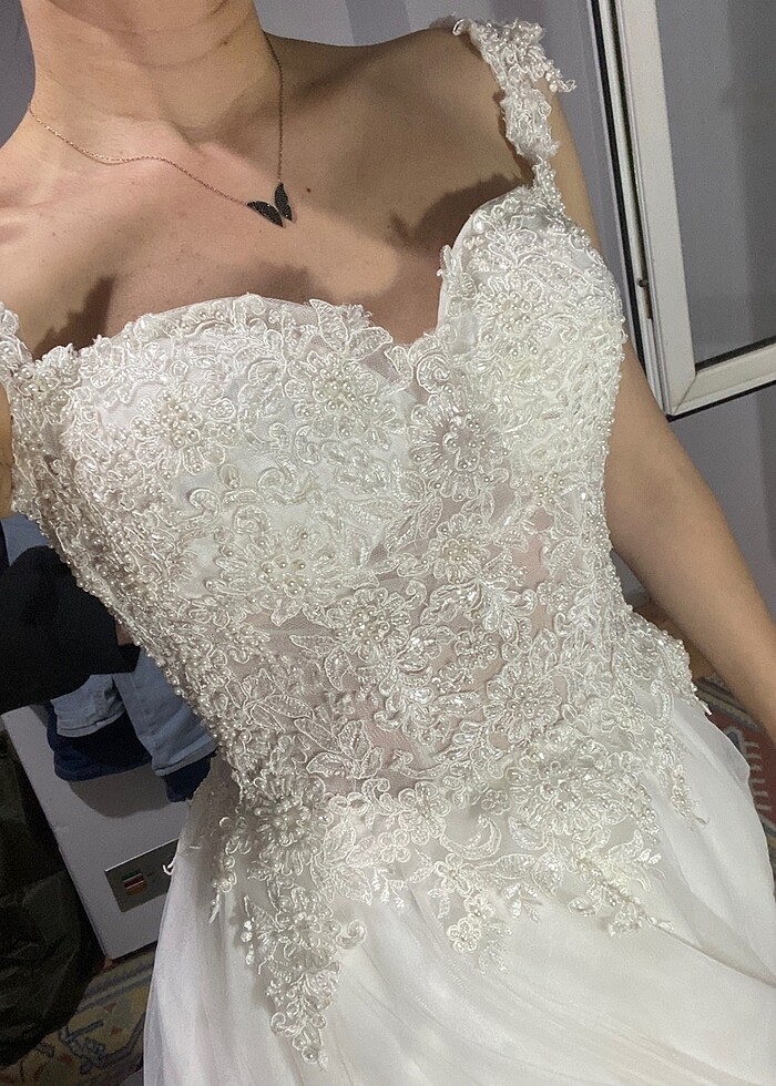 Prenses model gelinlik - Görsel 2