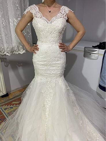 Balık model gelinlik