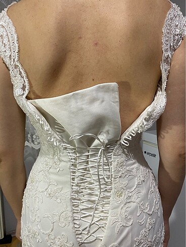 Balık model gelinlik - Görsel 4