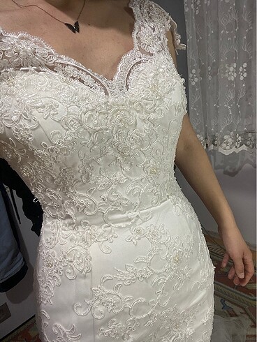 Balık model gelinlik - Görsel 5