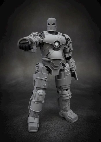 Iron Man Mark 1 Figür 23 Cm | 3D Baskı - Görsel 2