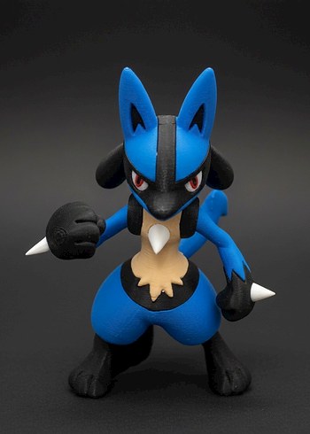 Pokemon Lucario Figür - Görsel 3
