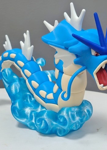 Pokemon Gyarados 3D Figür - Görsel 2