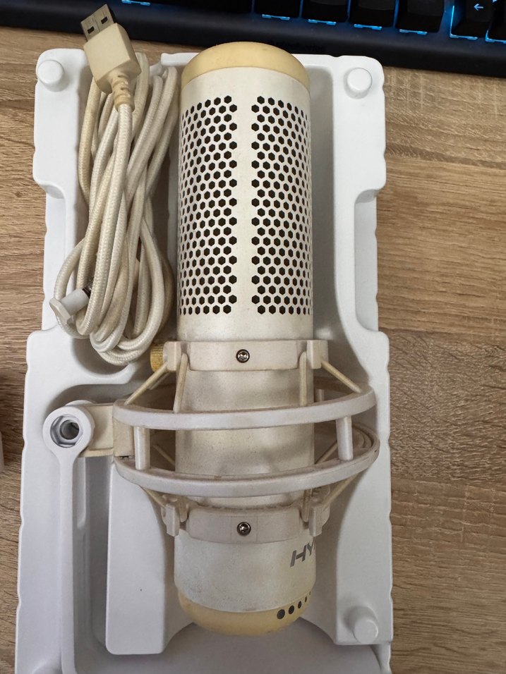 HyperX QuadCast S Beyaz - Görsel 3