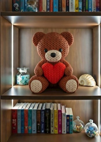 Kalpli Ayıcık Figürü - Görsel 2