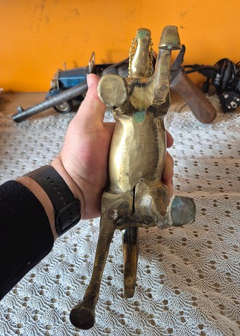 BRONZ ESKİ AVRUPA AT - Görsel 8