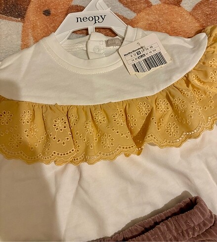 2 Yaş Beden Hello baby kız 2 li takım