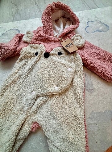 1 Yaş Beden Hello baby kışlık tulum kız bebek