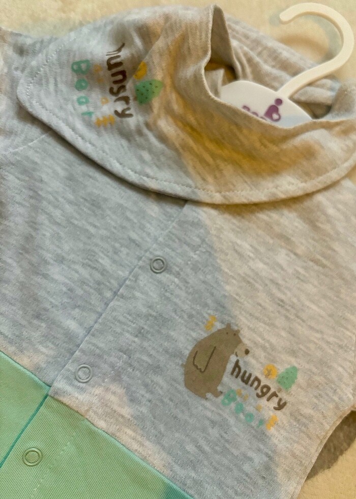 Yenidoğan hastane çıkışı 5 li tulum set - Görsel 4