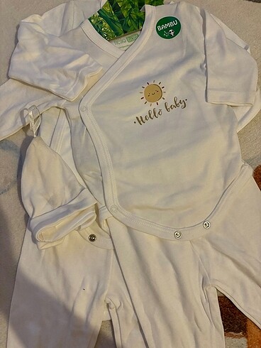 Hellobaby bambu yenidoğan ve 6 ay mevcut - Görsel 2