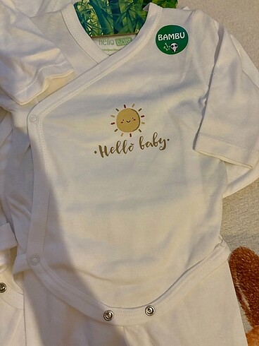 Hellobaby bambu yenidoğan ve 6 ay mevcut - Görsel 3
