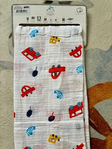 Baby plus müslin örtü
