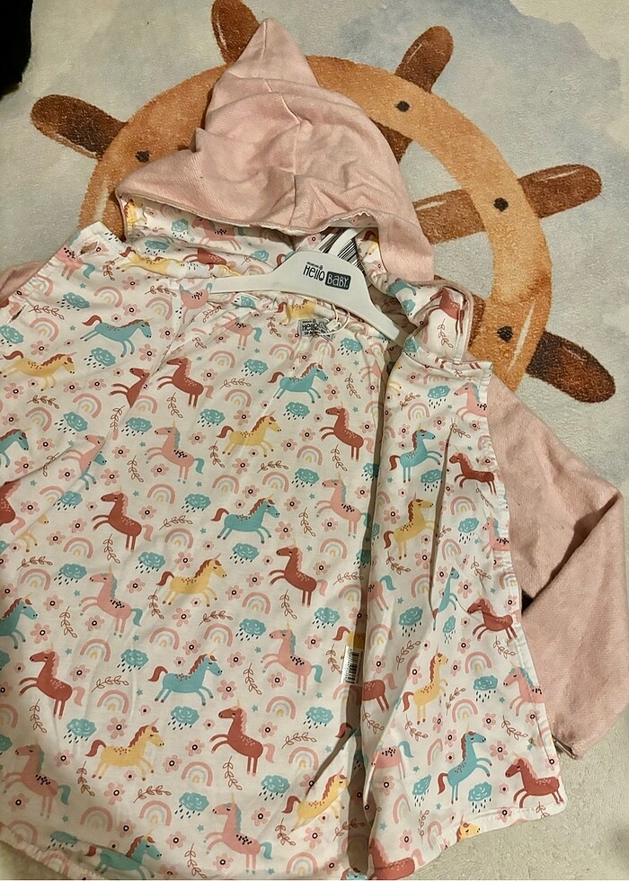 Hello baby kışlık ceket - Görsel 4