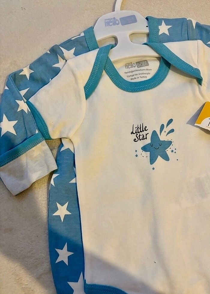 Hello baby yenidoğan set (0-3-6 ay mevcut) - Görsel 2