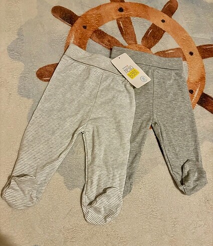6 Ay Beden Hello baby patikli pijama alt