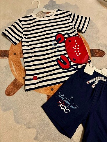 3 Yaş Beden Hello baby yazlık set