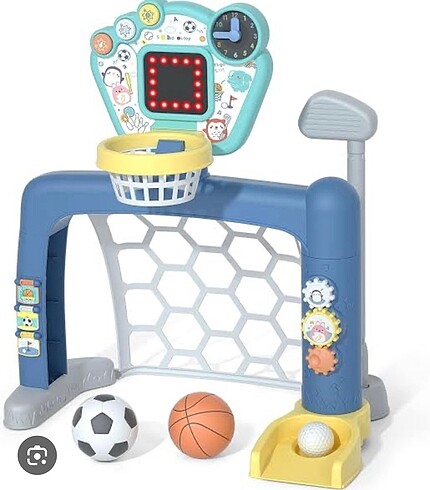 Fisher Price Vardem 3 in 1 futbol basketbol ve golf