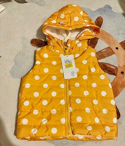 HelloBaby Hello baby şapkalı şişme yelek