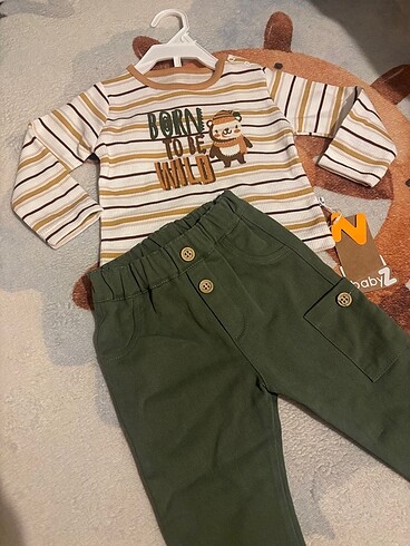 9 Ay Beden Hello baby kışlık takım