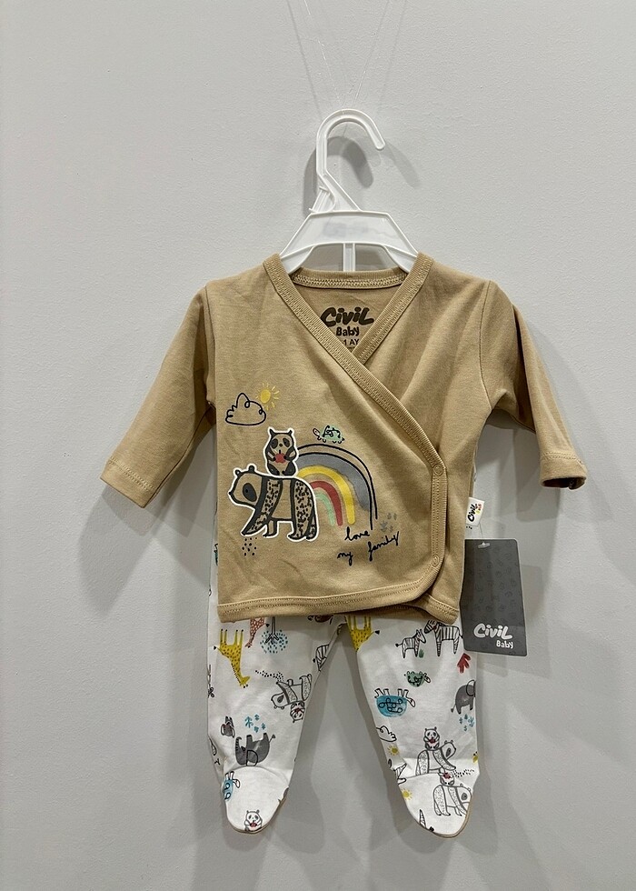 Civil baby yenidoğan 5 li set - Görsel 2
