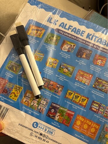 Yükselen zeka ilk alfabe kitabım - Görsel 4