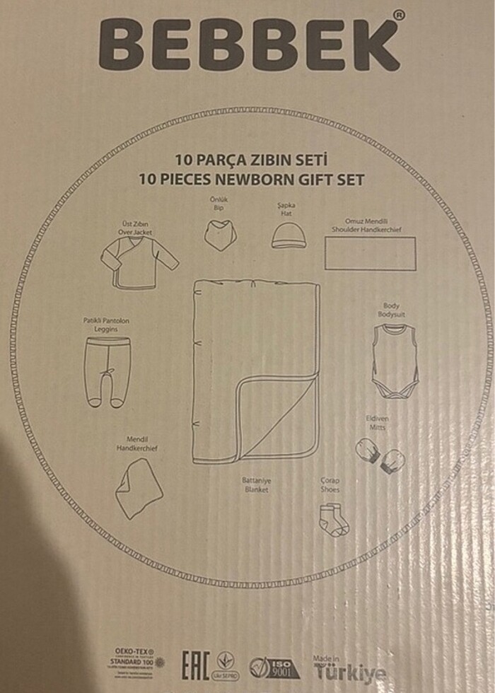 Hello baby yenidoğan set - Görsel 2