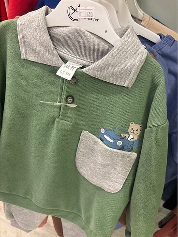 HelloBaby Tuffy kids Polo yaka takım
