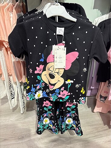 Minie mause İspanyol paça Taytlı set