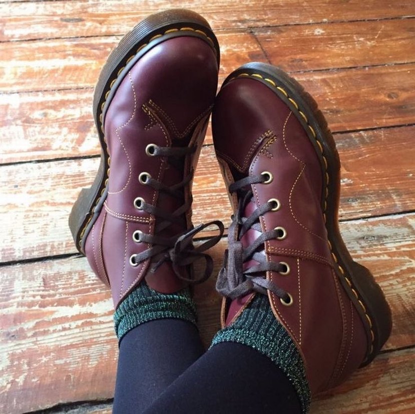 ARIYORUM! Dr martens church quad bot - Görsel 5