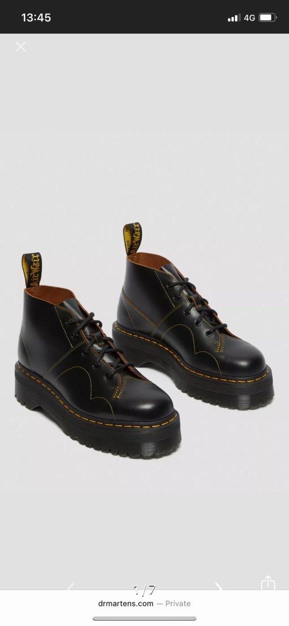 ARIYORUM! Dr martens church quad bot - Görsel 2