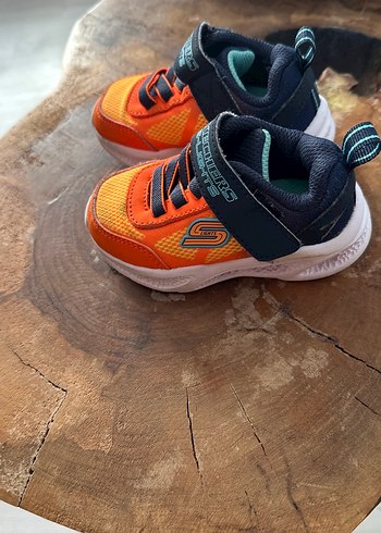Skechers Turuncu Bağcıksız Erkek Çocuk Spor Ayakkabı