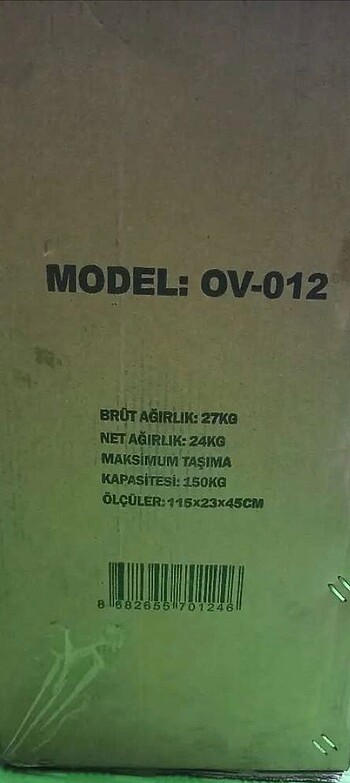 Beden ONVO KİCKSCOOTER KAPALI KUTU SIFIR