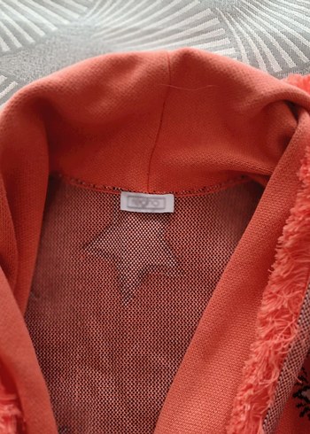 Renkli Baskılı Pembe Midi Kadın Sabahlık - Görsel 3