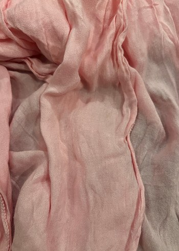 Pembe fular şal - Görsel 3